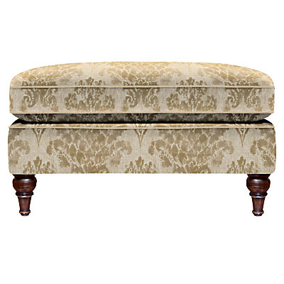 Duresta Kingsley Footstool, Umber Leg Mulsanne Champagne